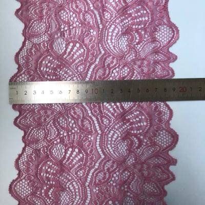 China Wholesale Elasticity 19.5cm Fancy Knitted Elastic Lace Strap For Pants, Underwear for sale