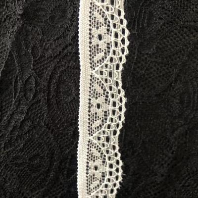 China Wholesale Elasticity 2cm Fancy Knitted Elastic Lace Strap For Pants, Underwear for sale