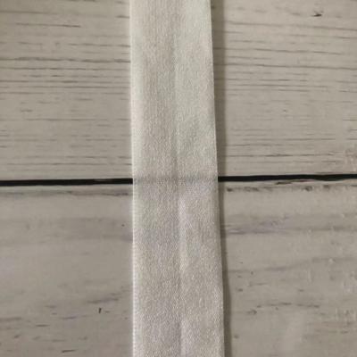 China 2CM elastic fold over elastic band, accessories for women's underwear and downcoat .stock fold over elastic for sale