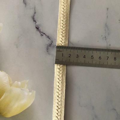 China High Quality 100% 1.5CM Wholesale Non-elastic Cotton Crochet Lace Trim For Clothes for sale