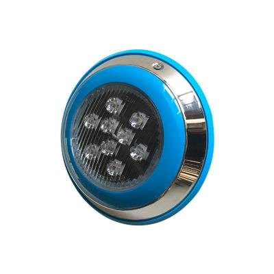 China Hotel Waterproof ABS Material IP68 Pool 9W24W54W Accessories RGB Led Swimming Pool Underwater Light 12VH for sale