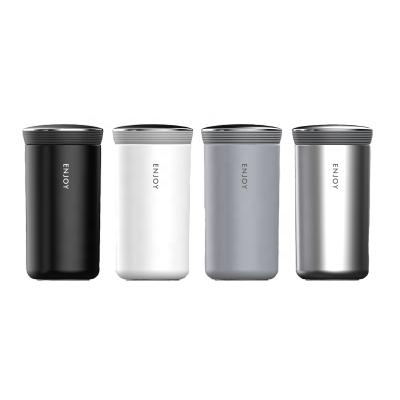 China Creative Disposable Food Grade Coffee Mug Stainless Steel Travel Mug Thermos Vacuum Flask Water Bottle for sale