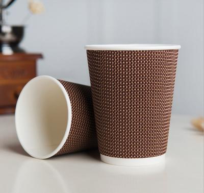 China Wholesale DOUBLE WALL Brown Kraft Paper Coffee Eco - Friendly Paper Cups With Lid for sale