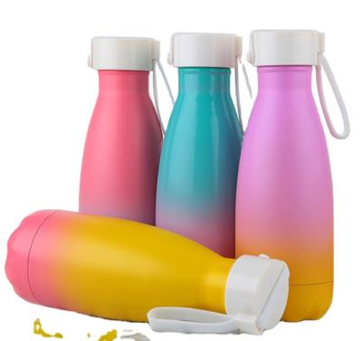 China Sustainable Wholesale Leak Proof Sport Bottles Portable Milk Stainless Steel Water Bottle for sale