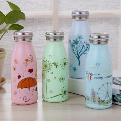 China Sustainable Wholesale Stainless Steel Water Bottles Vacuum Straight Insulated Water Bottles for sale