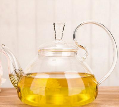 China Viable Wholesale Personality Thermostability Large Borosilicate Glass Kettle Teapot for sale