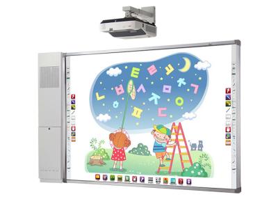 China Wall Mounted Integrated Whiteboard , PC All In One Interactive Whiteboard Education for sale