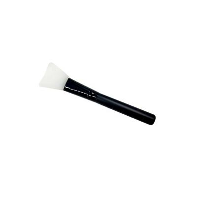 China High Quality Cheap Unique Flat Brush Beauty Cosmetic Care Tools Simple Silicone White Face Mask Makeup Brush for sale