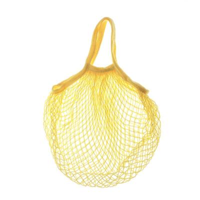 China Food Factory Direct Sales Environmental Protection Long Handle Cotton Eco Mesh Shopping Jewlery Bag Mesh for sale