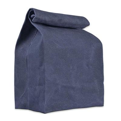 China Waterproof 2021 Factory direct sales reusable insulated customizable wax canvas storage leather bag for sale