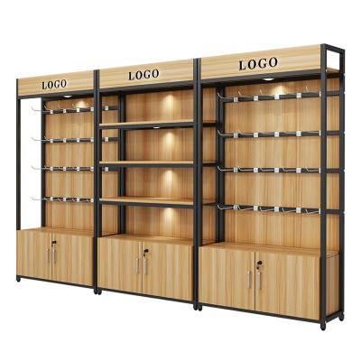 China Single-Sided Grocery Snack Shelf Surpmarket Sample Stuff Display Rack Cosmetic Multi-Layer Products Storage Display Rack for sale