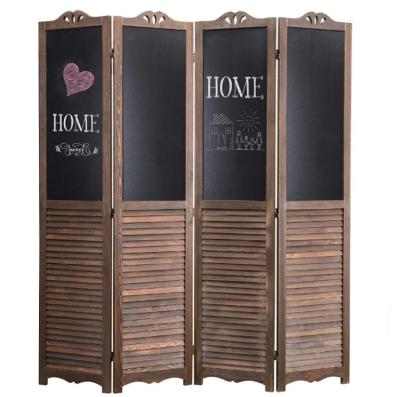 China CLASSIC Classic Wind Partition Factory Direct Sales Wooden Screen Study And Bedroom for sale