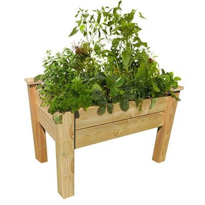 China American style wooden flower, grass, green, potted plant, jardiniere with 92*40*15CM for sale