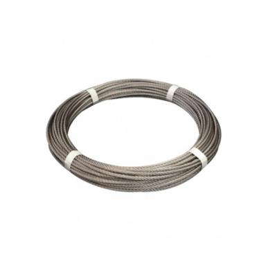 China Construction 1.5mm Supper Stainless Steel 304 316 316L Flexible Wire Rope For Sling/Marine/Agricultural/Crane for sale