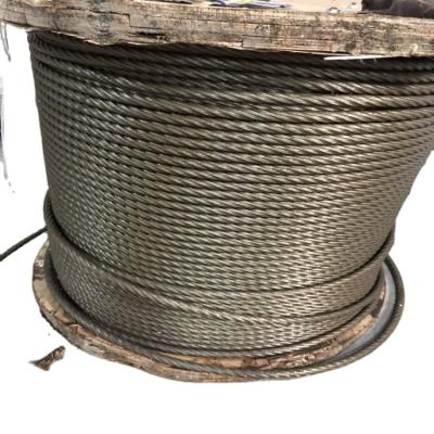 China Stainless Steel Strong Strength Steel Wire Rope 6X36(WS)+Iwrc For Lifting for sale