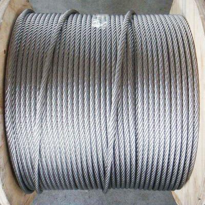 China Rope Ungalvanized Steel Wire Rope 6x36+IWRC/FC for sale