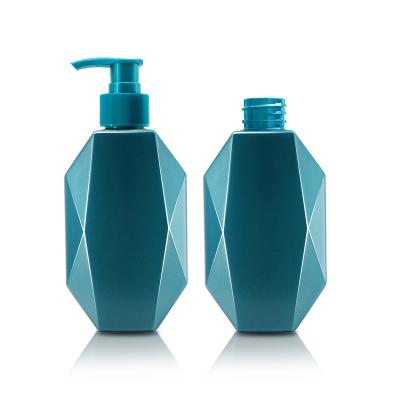 China Wholesale Personal Care 300ml Shampoo Bottle Push Pump Head 530ml Plastic Conditioner Bottle C519 for sale