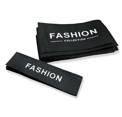 China Fashion Apparel Manufacturers Damask Color Print Garment Anti-Counterfeit Quick Washable Custom Collar Woven Labels Z004 for sale