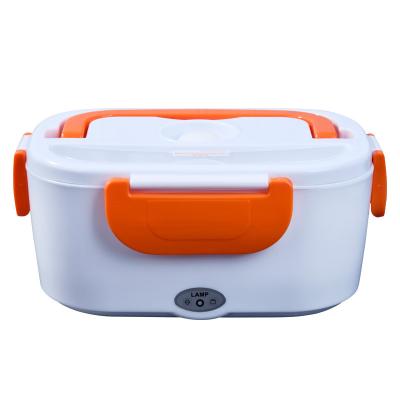 China ZH Electric Lunch Box Heat Insulation Heating Stainless Steel Viable Electric Rechargeable Lunch Box Portable for sale