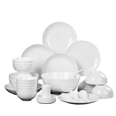 China Sustainable Dinnerware Set 30 Bone China Dinner Plate Set Ceramic Set Dinnerware for sale