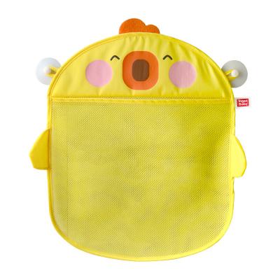 China Convenient Viable Shower Room Toy Organizer and Tidy Children's Bathroom Bath Water Toy Storage Bag Frog Duck Cartoon Daily Necessities for sale