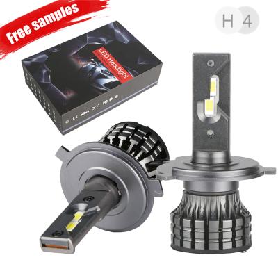 China OEM super bright H4 car mini led headlight bulb h4 high power headlight led car h4 wholesale led headlight headlamp led universal h4 for sale