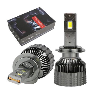 China European Bestselling mini size h7 led headlight bulb kit 6000K H11 pure white car led lamp low driver-beam auto lighting universal for sale