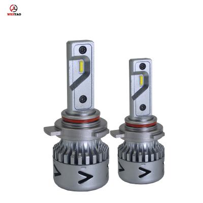 China Weiyao 9012 Universal Led Headlight H7 H11 H4 Aluminum 9006 Supply For Cars for sale