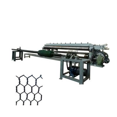 China Hexagonal Mesh Weaving For Automatic Breeding And Protection Green Hexagonal Wire Mesh Netting Machine For Chicken Raising Mesh for sale