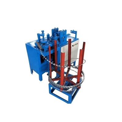 China Airports High Speed ​​BTO-25 Razor Barbed Wire Production Line Concertina Razor Mesh Making Machine for sale