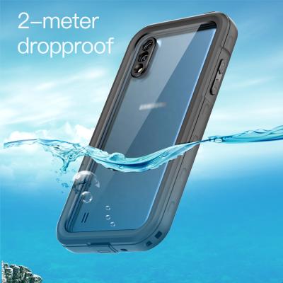 China 2020 Hot Products IP68 Strong Quality Phone Accessories Anti-drop Waterproof Mobile Phone Case For Samsung A01 for sale