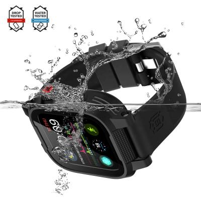 China Popular IP68 Waterproof Shockproof Dustproof Certificated New Products Waterproof Case Apple Watch Series 5 for sale