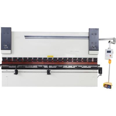 China Steel plate sheet bending hydraulic press brake 4 axis metal bending machine,CNC servo delem hydraulic press electric brake for sale