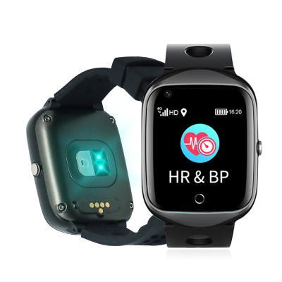 China Wearable GPS Navigation Watches 4G Heart Rate Monitor Report 4g sim Card SOS Tracking Location Tracking Watches for sale