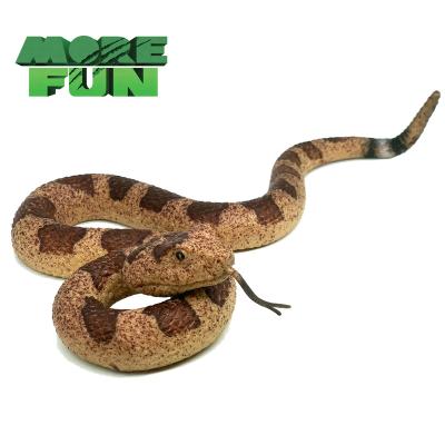 China Simulation Wildlife Model Stuffed Animal Toys Durable Lifelike Realistic Snake Toys Action Figures Snake Toys Gag Toys Scary Prank Toy for sale