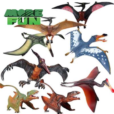 China Game OEM ODM PVC Plastic Dinosaur Toys Eco-friendly Realistic Pterosaur Dinosaur Figure Pteranodon Toys for sale