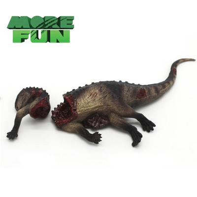 China Play OEM ODM Plastic PVC Dinosaur Carcass Toys Eco-Friendly Realistic Dead Dinosaur Figure Dinosaur Corpse Toys for sale