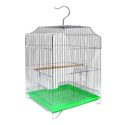 China Custom Wholesale Handmade Parrot Eco-Friendly Straw Birdcage Breathable Bird Breeding Cages Birdcage for sale