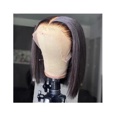 China Best Selling Custom Made Virgin Silky Straight Wave Cuticle Aligned Human Hair Hd Wigs Afro Frontal Wigs For Black Women for sale