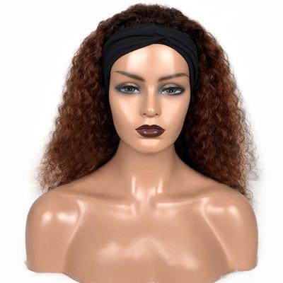 China Hot Selling Glueless Silky Straight Wave Colored Jerry Curly Virgin 100% Brazilian Lace Wigs Headband Scarf Wigs Hair Weaves And Wigs for sale