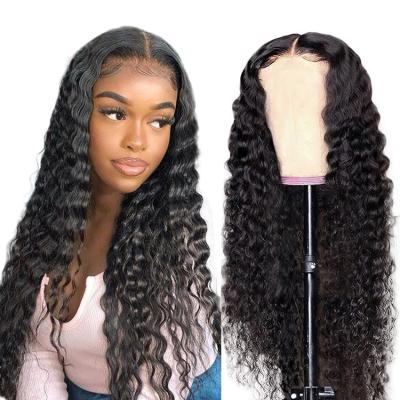 China Body Wave Water Wave Highlight Wigs Baby Hair Wigs Brazilian Hair Lace Front Wigs Human Hair For Women 150% Density for sale