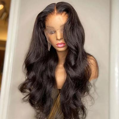 China Brazilian Body Wave Human Hair Wigs Full Lace Front Wig With Hair Part Lace For Black Women Hair Wigs for sale