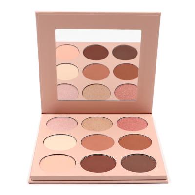 China Other Chinese manufacturer's own brand 9 color highlighter with high quality and eco-friendly contour cruelty-free palette for sale