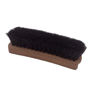 China 2021 pure poplar wood factory direct sale ponytail shoe grease brush shoe sweeps poplar wholesale beech for sale