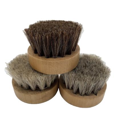 China Custom High Quality Wholesale Hair Comb Hair Extension Brush Wooden Hair Horsehair Brush Detangle Hair For Curly Hair Brush for sale