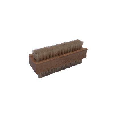 China Clean/wax/oil/dancing brush leather shoe factory cleaning high quality double-sided multifunctional brush wholesale small shoe brush polish for sale