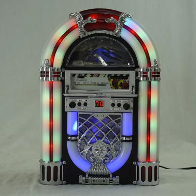 China Classic Home Music Player Digital Led Jukebox With Blue-tooth Coin Operated Wurlitzer Digital Jukebox For Christmas Decoration for sale