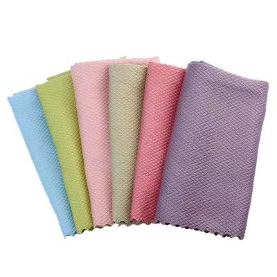 China Sustainable Wholesale Multiple Color Household Kitchen Room Cleaning Thick Cloth Towels for sale