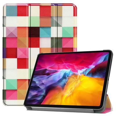 China New Perfect Protective Tablet Case For Ipad Pro 11 Inch 2021 Smart Folio Case Colored PU Leather Cover Device for sale