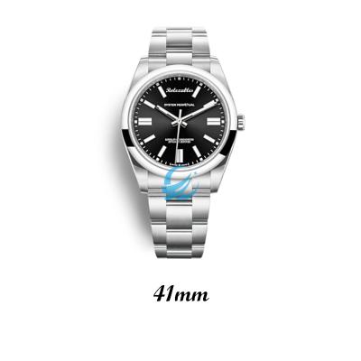 China Luxury Waterproof Automatic Luminous Watch Diversipink Relojes Oyster RLX Watch 41mm Automatic Date Mechanical Watch for sale